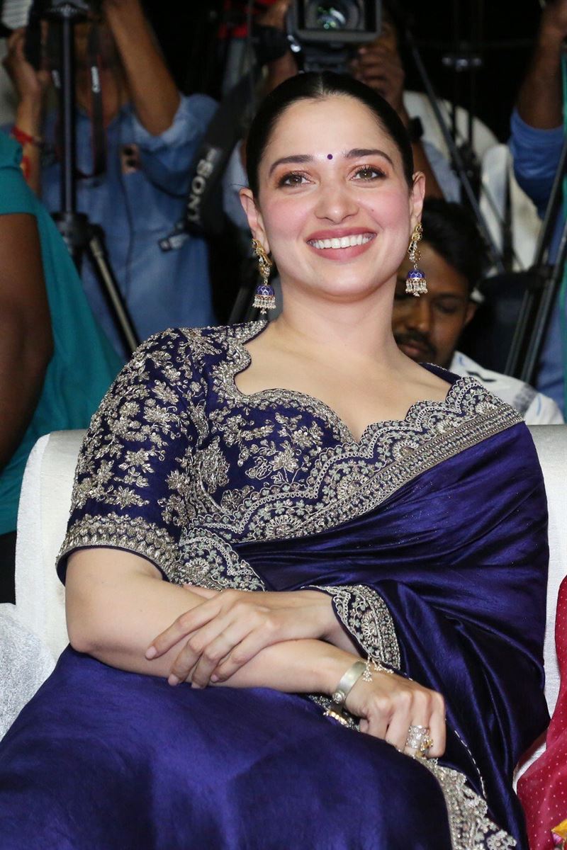 Telugu Actress Tamannaah Bhatia at Baak Movie Pre Release Event